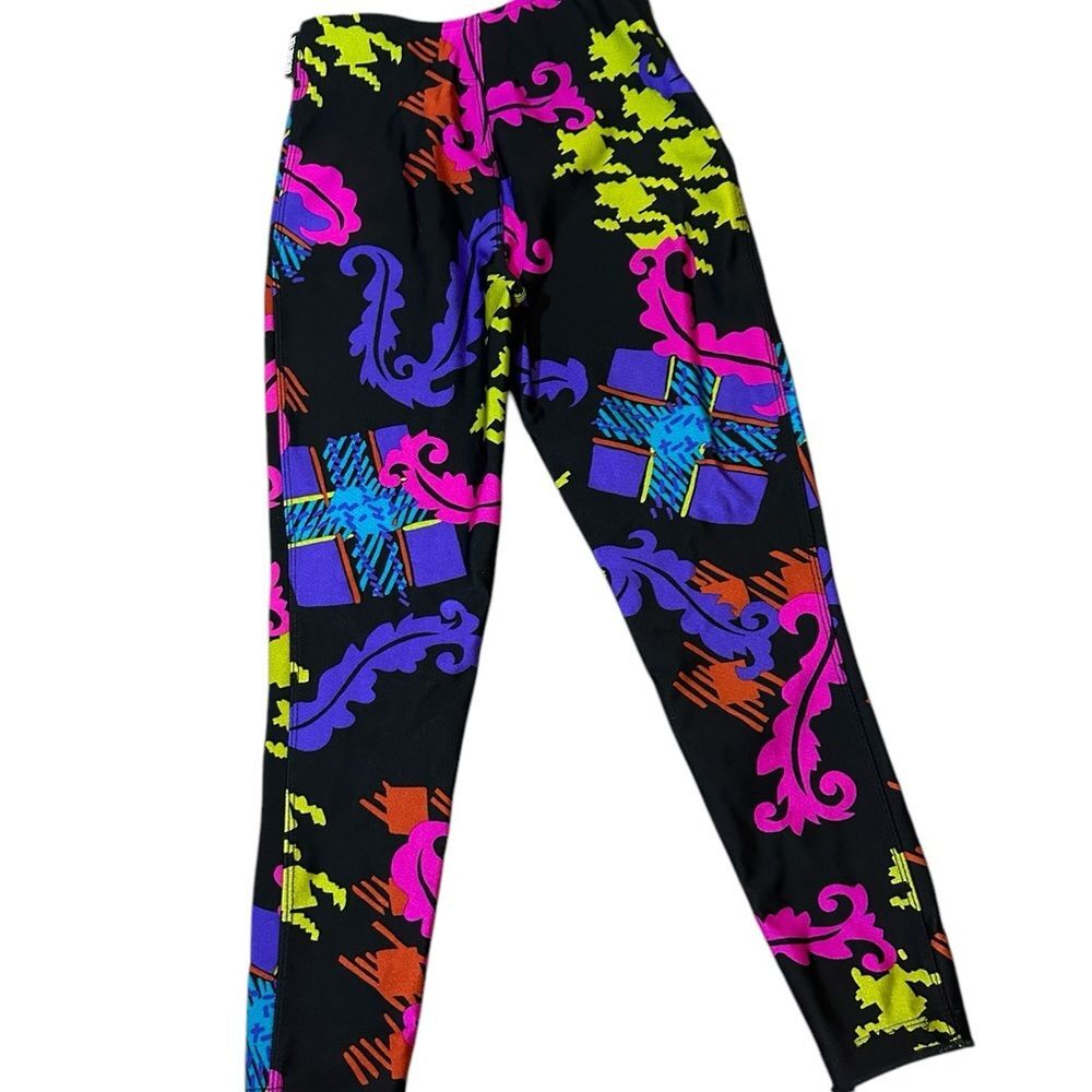 Obermeyer Girls ski pant leggings Size 12 Color- multi color - Picture 9 of 9
